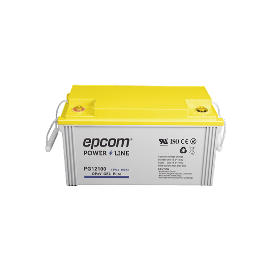 Batería de GEL PURO OPzV / 12 V @ 100 Ah / Ciclo profundo / Uso en Apl