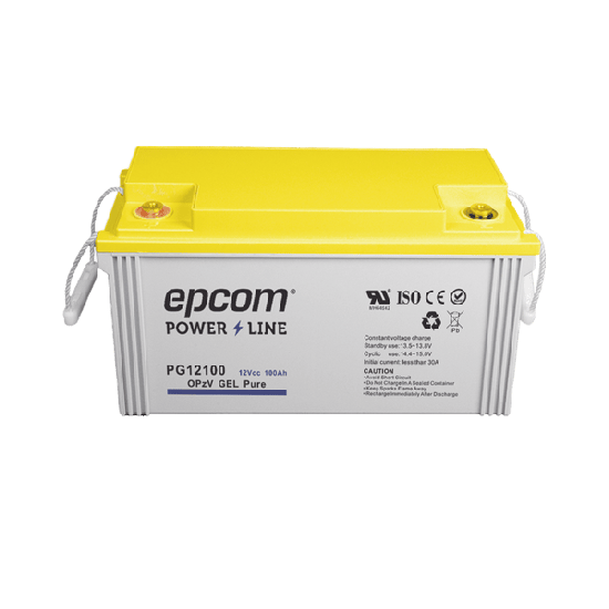 Batería de GEL PURO OPzV / 12 V @ 100 Ah / Ciclo profundo / Uso en Apl