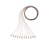 Kit de 12 Pigtails con Conector LC, Multimodo 50/125 OM4, 900um, de 1