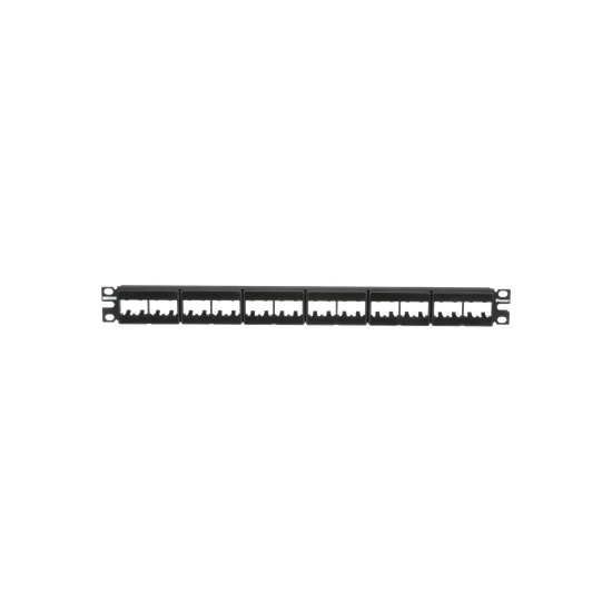 Panel de Parcheo Modular Mini-Com (Sin Conectores), Plano, Sin Blindaj
