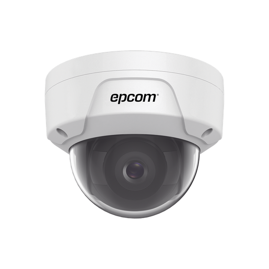 Cámara Domo IP / 4 Megapixel / Lente 2.8 mm / IR 30 m (98.4 ft) / WDR