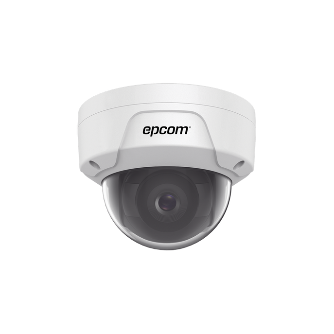 Cámara Domo IP / 4 Megapixel / Lente 2.8 mm / IR 30 m (98.4 ft) / WDR