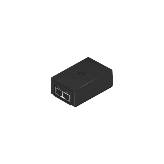 Adaptador PoE Ubiquiti de 24 VDC, 1.25 A con puerto Gigabit