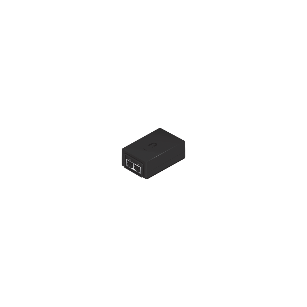 Adaptador PoE Ubiquiti de 24 VDC, 1.25 A con puerto Gigabit