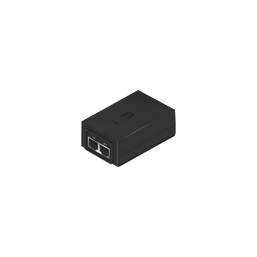 Adaptador PoE Ubiquiti de 24 VDC, 1.25 A con puerto Gigabit