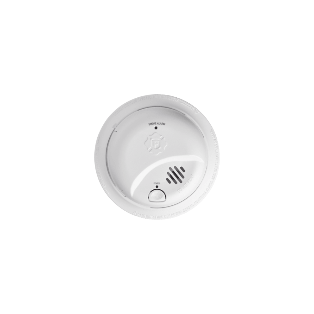 Detector de Humo Autónomo, No Requiere Panel, Con Botón para Silenciar