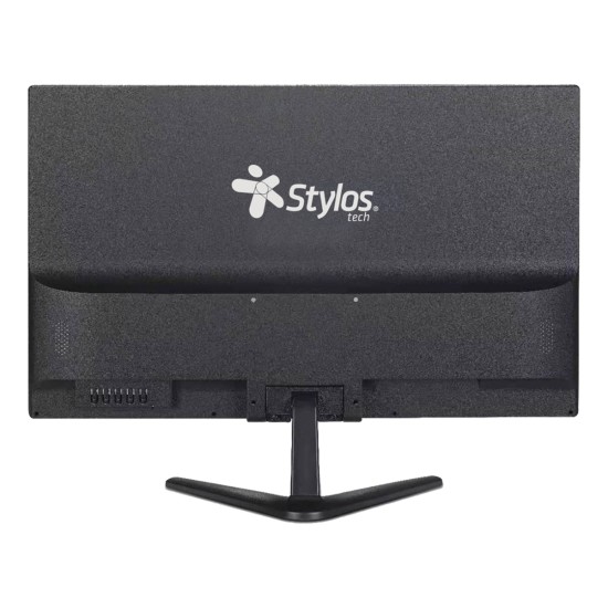 MONITOR LED STYLOS 19" (STPMOT3B) 1440*900 HD, PLANO, 60HZ, 5MS, VGA,