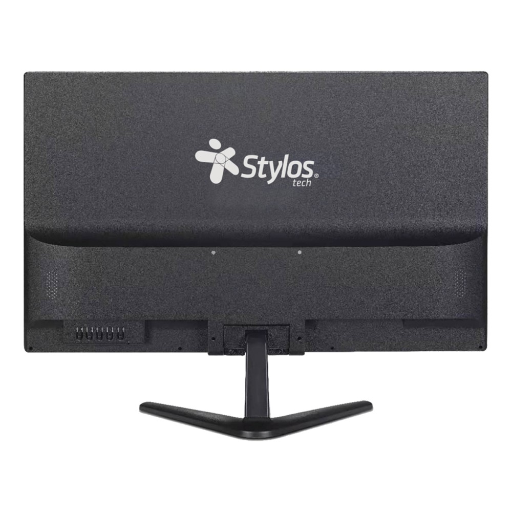 MONITOR LED STYLOS 19" (STPMOT3B) 1440*900 HD, PLANO, 60HZ, 5MS, VGA,