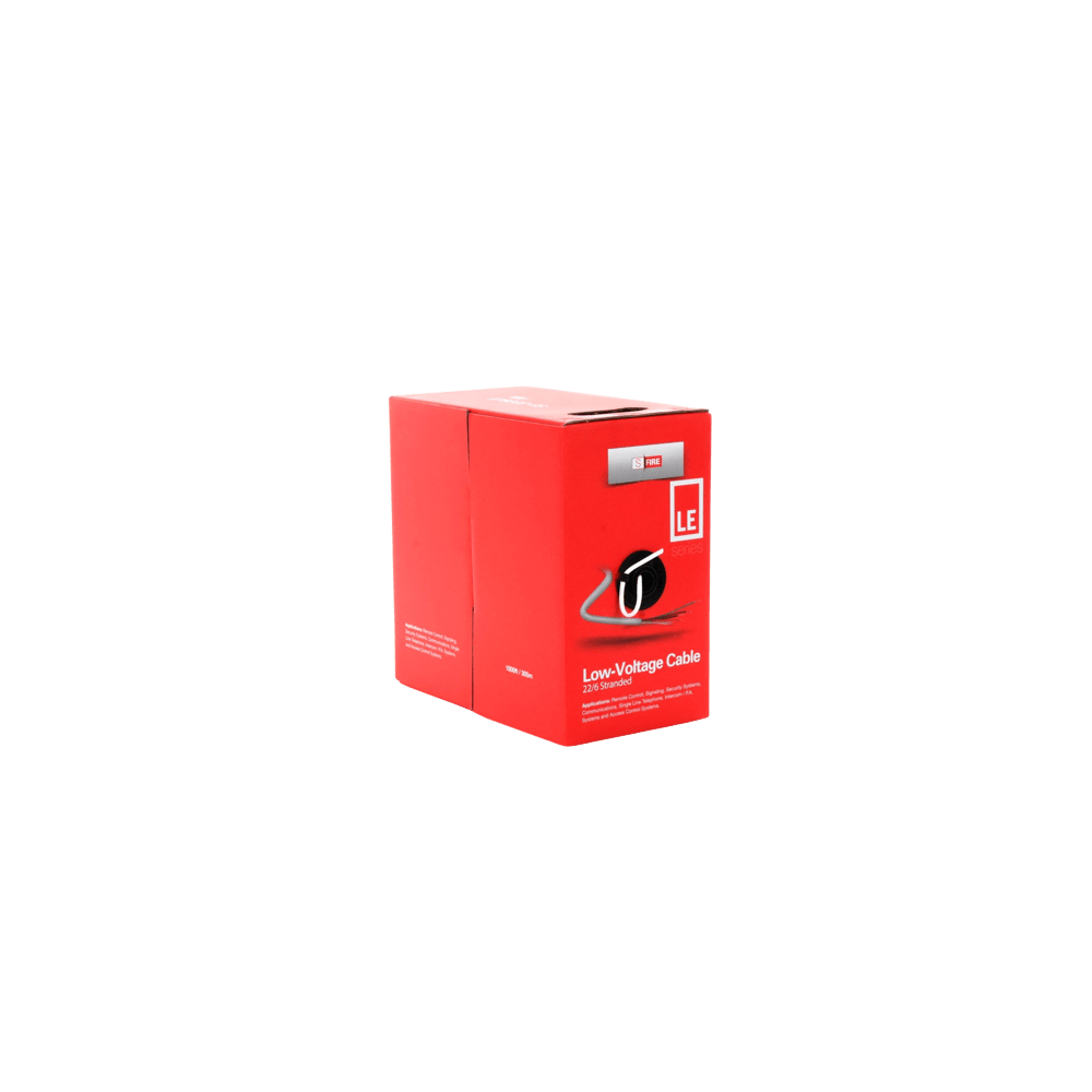 Bobina de 305 Metros (1000 Pies) / Cable de CCA / 6 x 22 AWG / Tipo Al