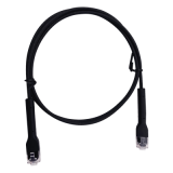 Mini Patch Cord Cat6 Ultra Slim 10 Metros (32.81 Pies) Negro ? Ahorra