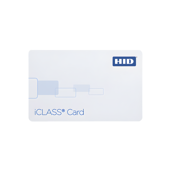 Tarjeta de Proximidad iCLASS / 32k bits / PVC Delgada / 2 Áreas de Apl