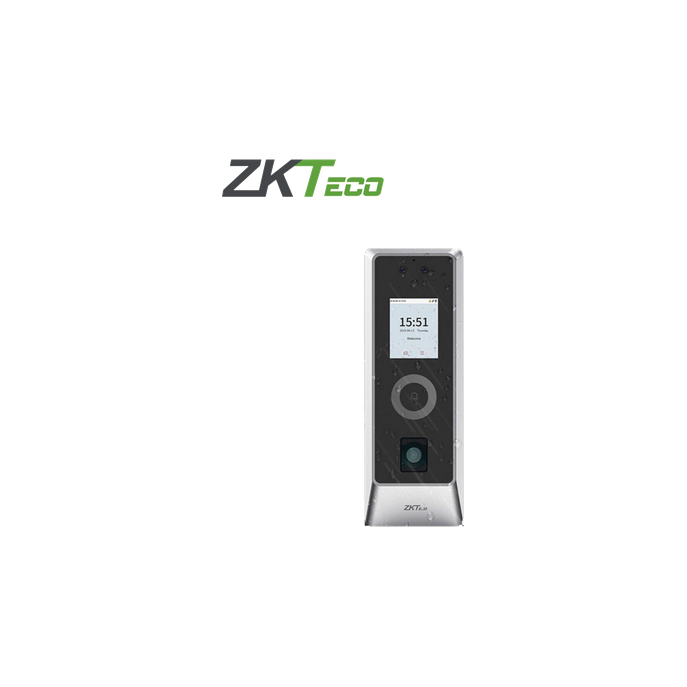 Lector Autónomo Facial y QR / 30,000 Rostros / 50,000 Usuarios / IP66