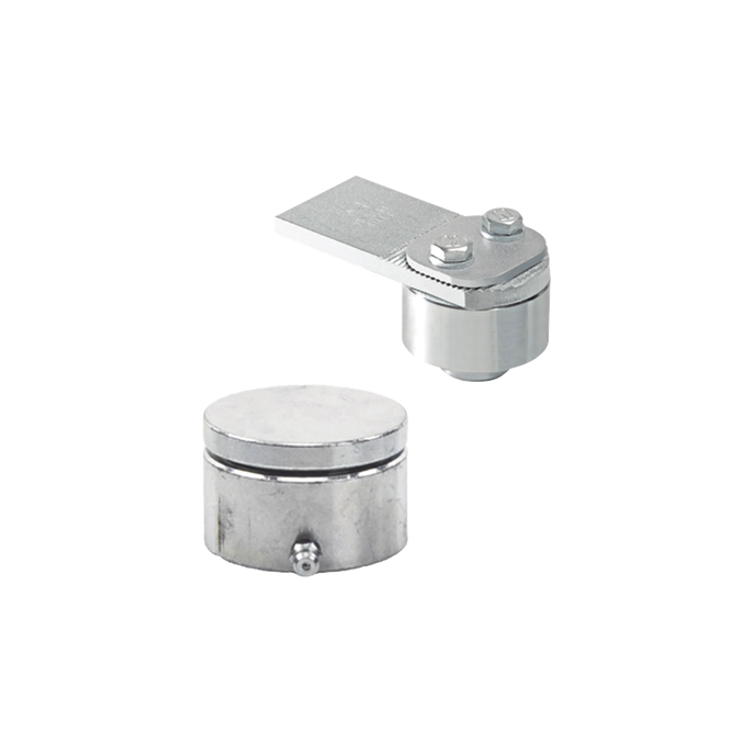 Kit de Bivelo y Tejuelo / Acero Galvanizado / 650 kg / 220,000 Ciclos