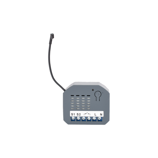 (ZWAVE) Micro modulo On/Off , para 1 circuito, doble control