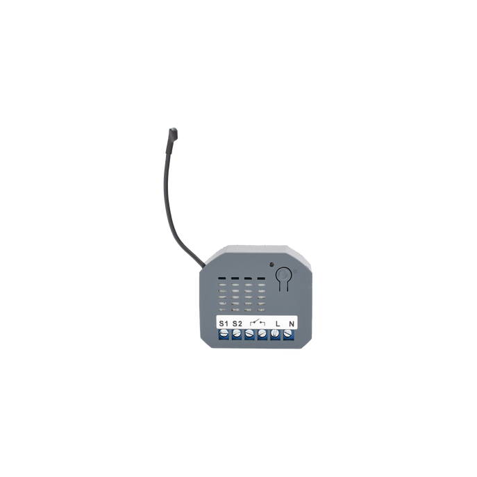 (ZWAVE) Micro modulo On/Off , para 1 circuito, doble control