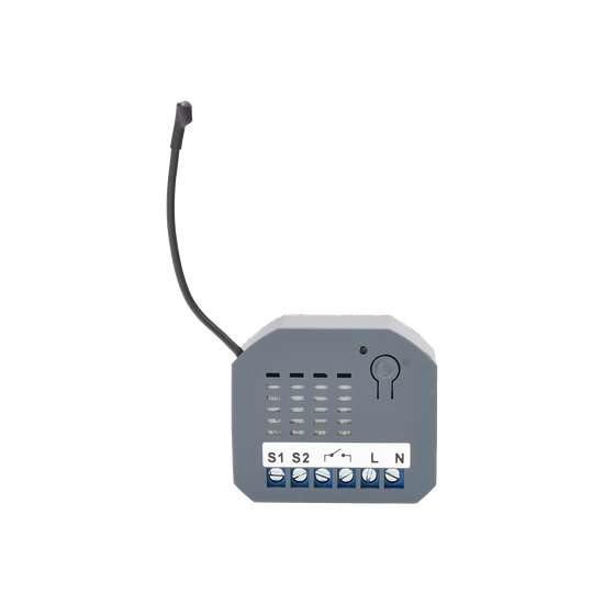 (ZWAVE) Micro modulo On/Off , para 1 circuito, doble control