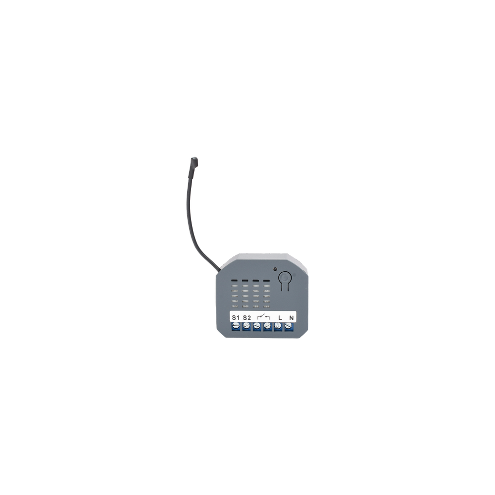 (ZWAVE) Micro modulo On/Off , para 1 circuito, doble control