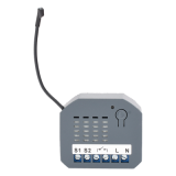 (ZWAVE) Micro modulo On/Off , para 1 circuito, doble control