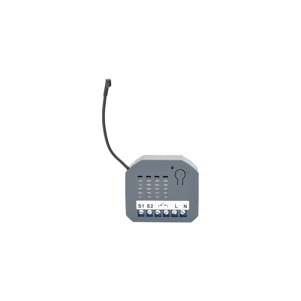 (ZWAVE) Micro modulo On/Off , para 1 circuito, doble control