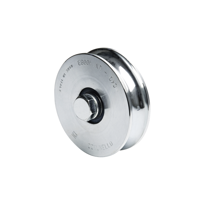 Rueda para Puerta Corrediza / 14 cm / Sin Soporte / Carga 550 kg / Ace