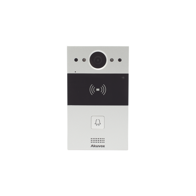 Videoportero IP / 1 Botón / Cámara 2 Megapixel / 110° / Lector MIFARE