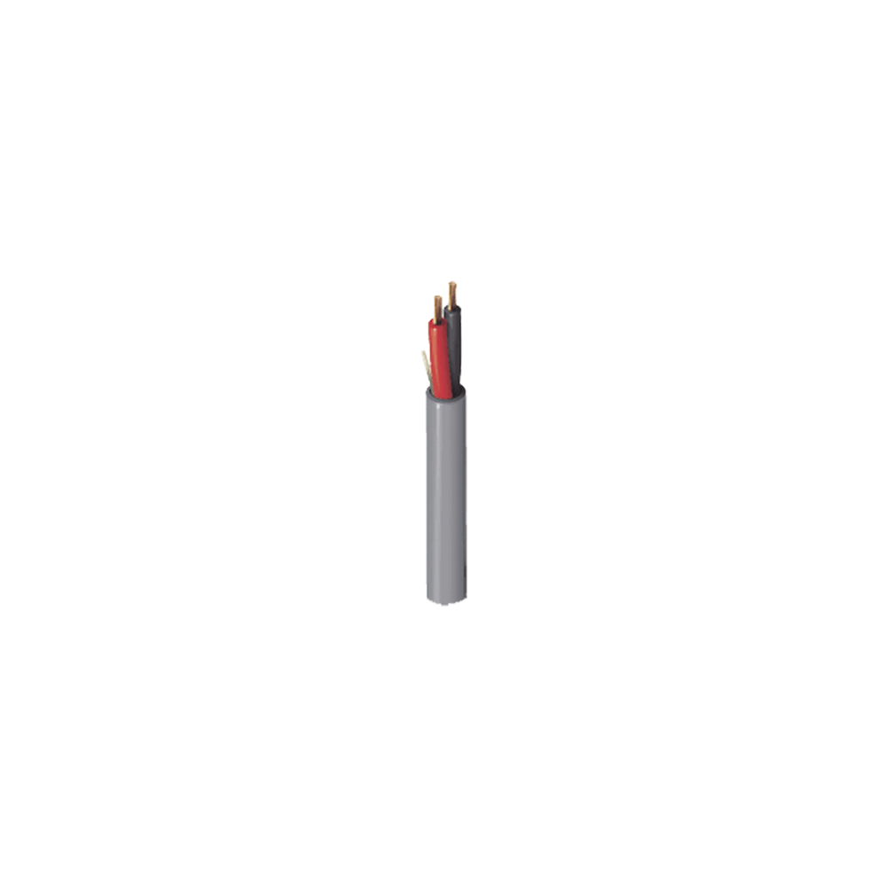 Cable Multiuso / 2x16 AWG / 305m (1000 pies) / Gris / Seguridad y Cont