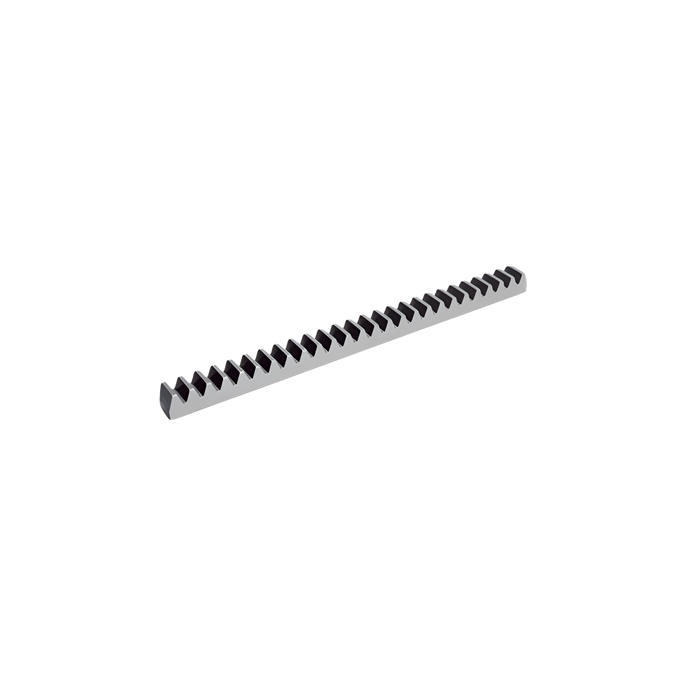 Cremallera de Acero para Puertas Corredizas / Módulo 4 / 1000 x 30 x 1