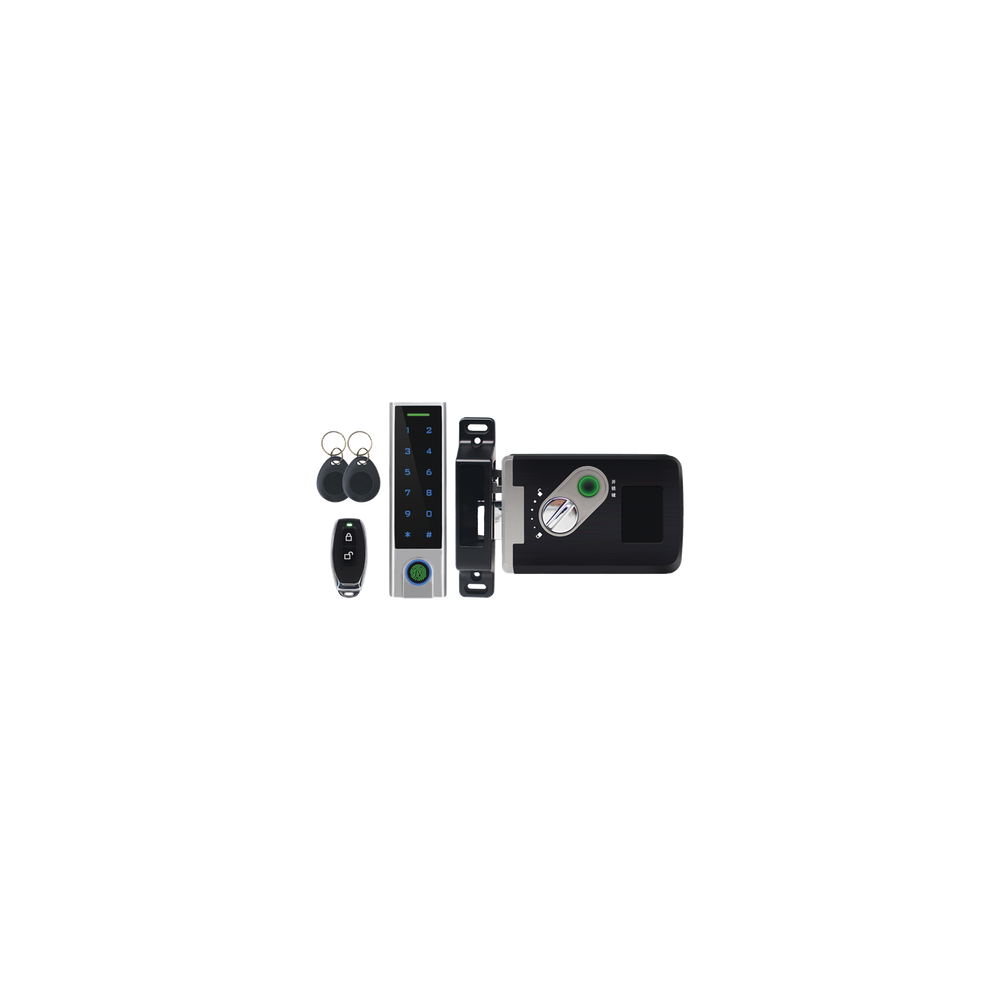 Kit de Cerradura Inteligente Inalámbrica / Teclado Metálico IP65 / 900