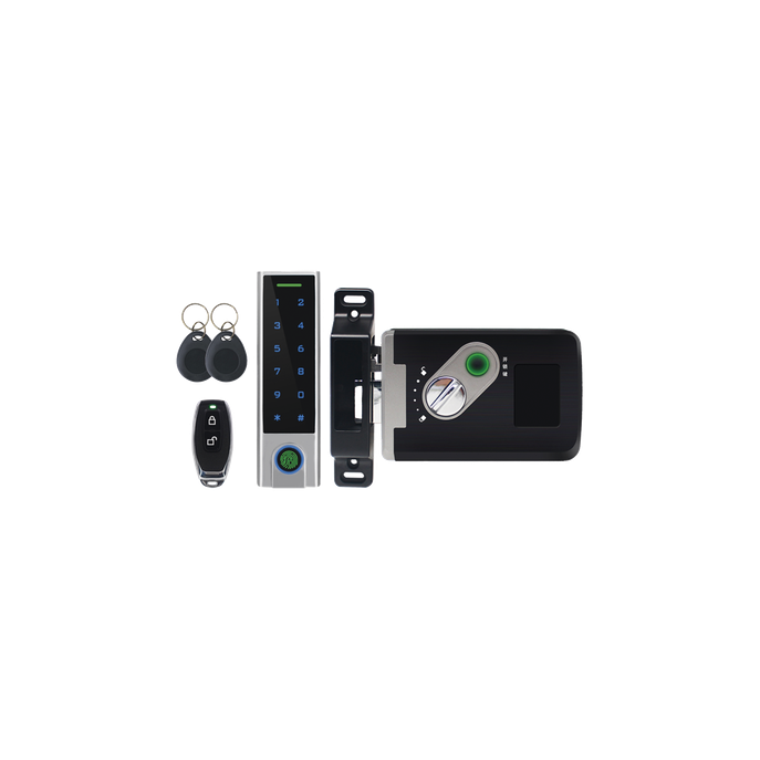 Kit de Cerradura Inteligente Inalámbrica / Teclado Metálico IP65 / 900