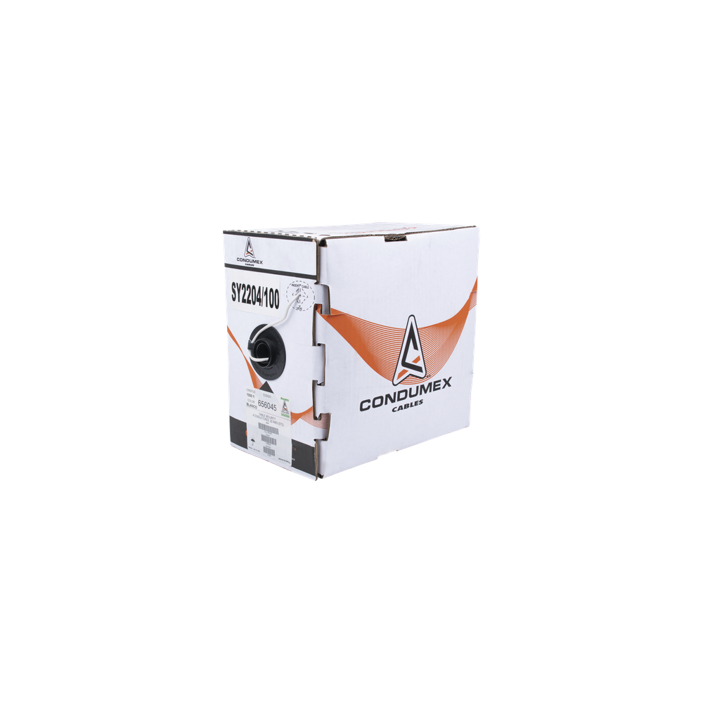 Bobina de 305 Metros (1000 Pies) / Cable de Cobre / 4 x 22 AWG / Tipo