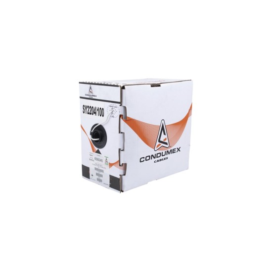 Bobina de 305 Metros (1000 Pies) / Cable de Cobre / 4 x 22 AWG / Tipo