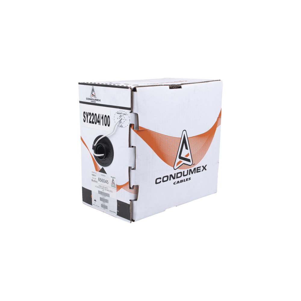 Bobina de 305 Metros (1000 Pies) / Cable de Cobre / 4 x 22 AWG / Tipo