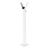 Poste para brazos de barrera / Acero / Altura ajustable / 4 m / 13.1 f