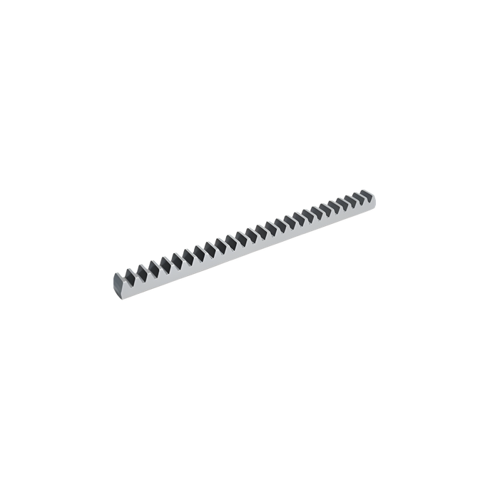 Cremallera Módulo 4 / Acero Galvanizado 22x22 mm / Hasta 1800 kg / 3.2