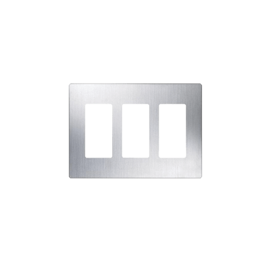 Tapa Color tipo metálico Satin para interruptor o dimmer Lutron, 2 gan