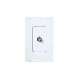 Toma de Pared Coaxial / Conector Tipo F / 75 Ohm / Estilo Designer / B