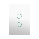 (ZWAVE) Interruptor On/Off panel táctil touch inalámbrico Zwave Plus 2