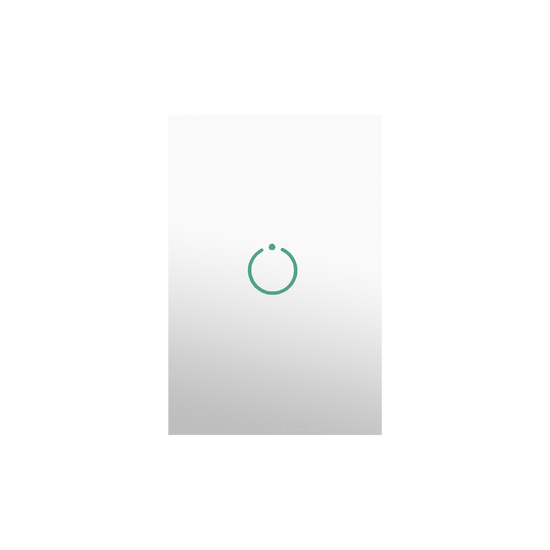 (ZWAVE) Interruptor On/Off panel táctil touch inalámbrico Zwave Plus 1