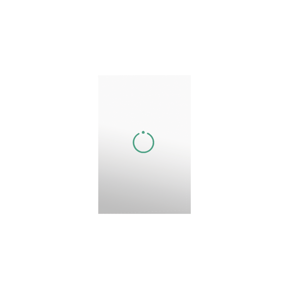 (ZWAVE) Interruptor On/Off panel táctil touch inalámbrico Zwave Plus 1