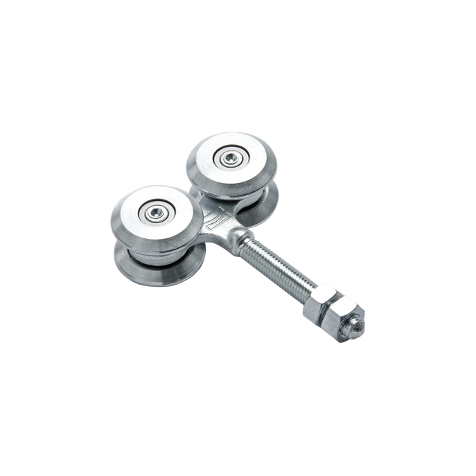 Carretilla para Puertas Colgantes / 4 Ruedas con Cojinete / Acero Galv