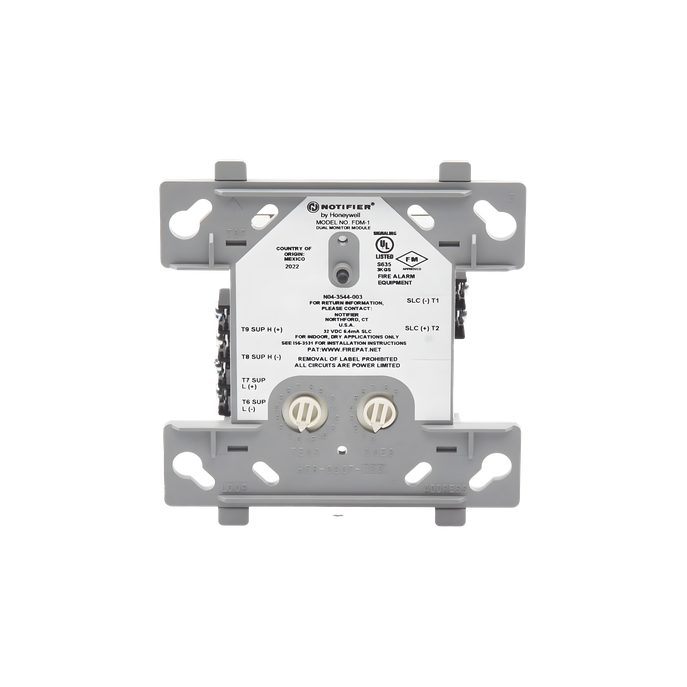 Módulo Monitor Dual Direccionable / 2 Circuitos IDC Clase B / Autoasig