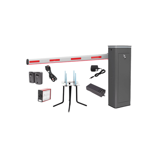 Kit Barrera Vehicular Izquierda / Brazo Iluminado LED 3 m (9.8 ft) / A
