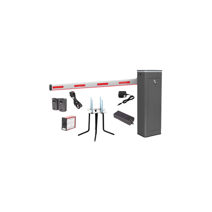 Kit Barrera Vehicular Izquierda / Brazo Iluminado LED 3 m (9.8 ft) / A