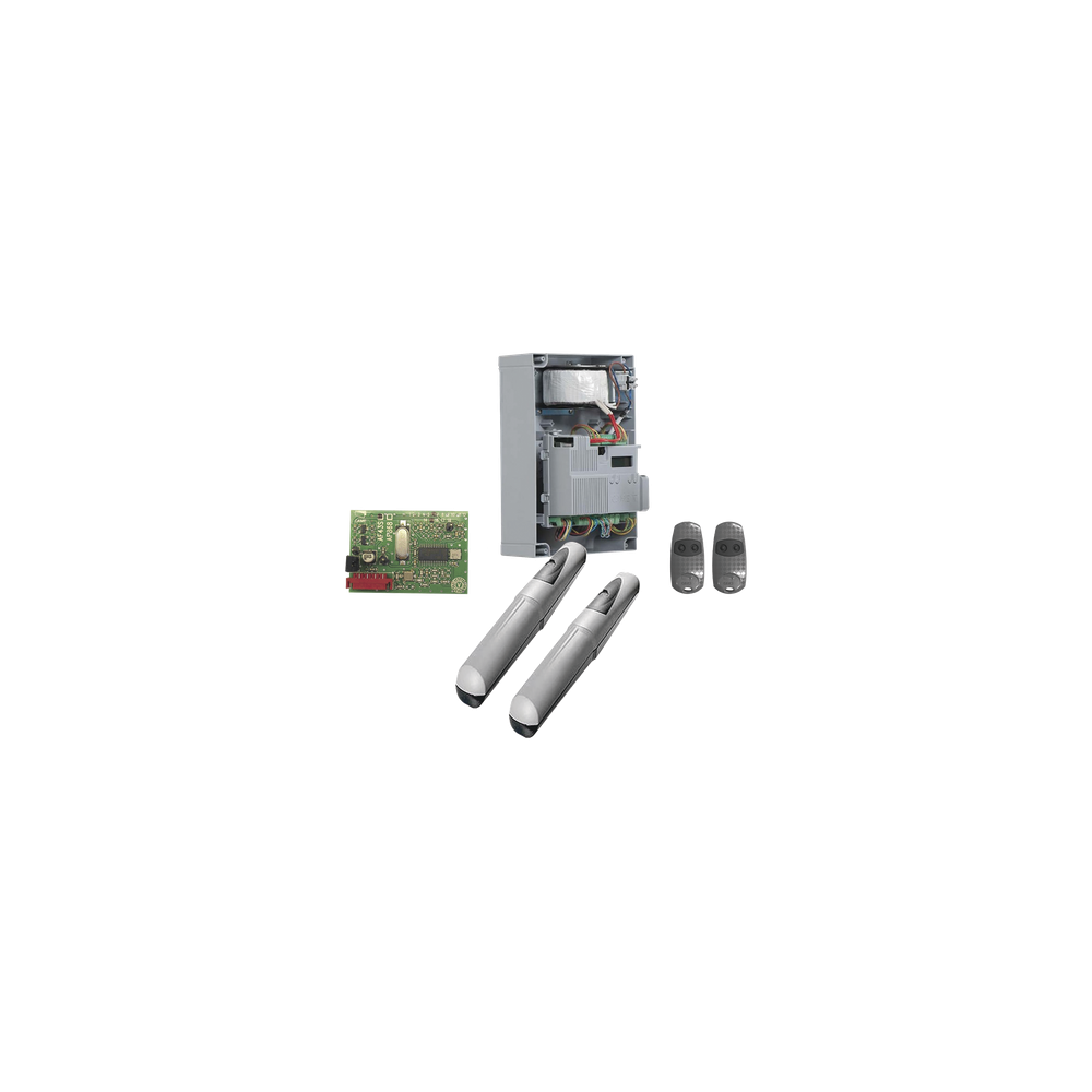 Kit de operadores para puertas abatibles / 3 m (9.8 ft) / 500 kg / 24V