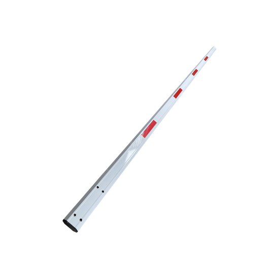Brazo Recto para Barrera / Aluminio 4 m (13.1 ft) / Bandas Reflectante