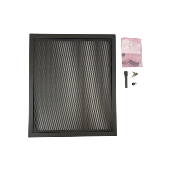 Puerta Ventilada para Gabinete / Acero Calibre 16 / Tamaño B 2 Niveles