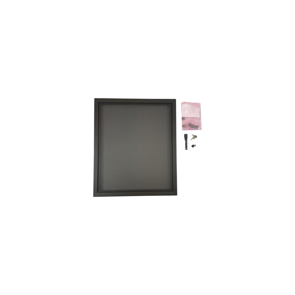 Puerta Ventilada para Gabinete / Acero Calibre 16 / Tamaño B 2 Niveles