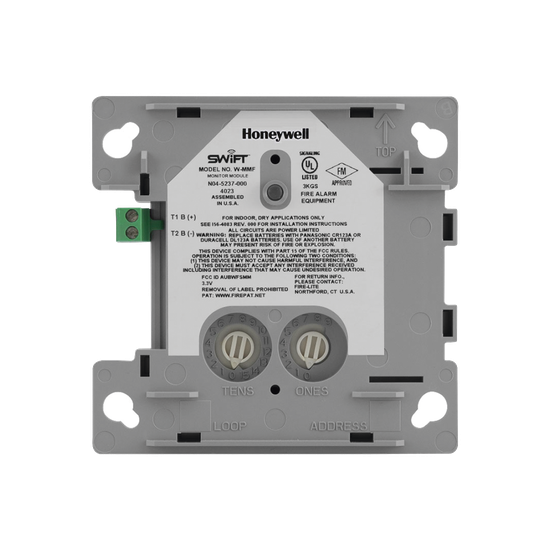 Módulo Monitor Inalámbrico Direccionable / Contactos Secos / Malla SWI