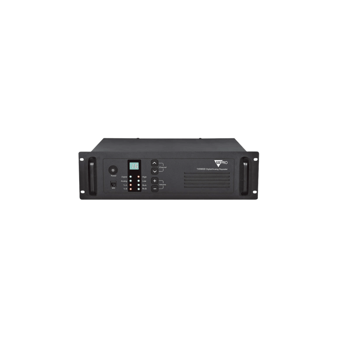 Repetidor VHF / 136-174 MHz / 50W / Protocolo DMR / Detección Dual Ana