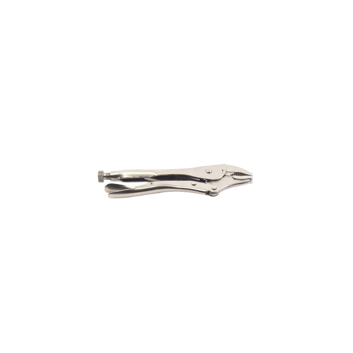 Pinza Perra Ajustable de Presión de 10”. Quijada Curva con Corta Alamb